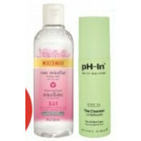 PH-in Burt's Bees or Carbon Theory Skin Care Products