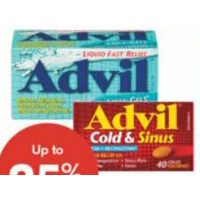 Robitussin Cough Syrup, Advil Cold or Pain Relief Products