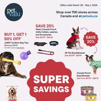 Pet Valu - Super Savings (BC) Flyer