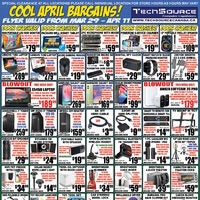 Tech Source - Cool April Bargains Flyer