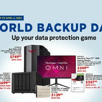 Canada Computers - Weekly Deals - World Backup Day Flyer