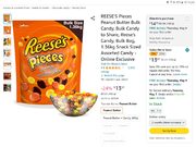 REESE'S Pieces Peanut Butter Candy, 1.36kg $13.67
