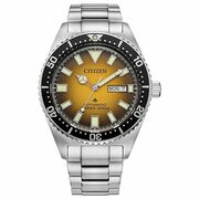 Citizen promaster certified driver's gold dial with bracelet automatic mechanical watch $307