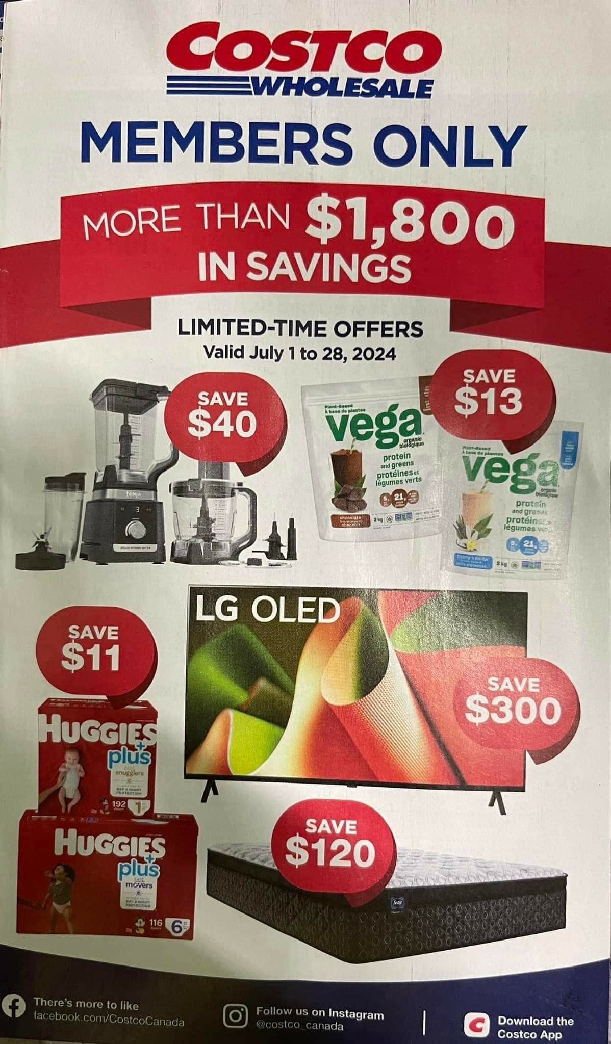 Costco Instant Savings Flyer July 1 28 RedFlagDeals Forums