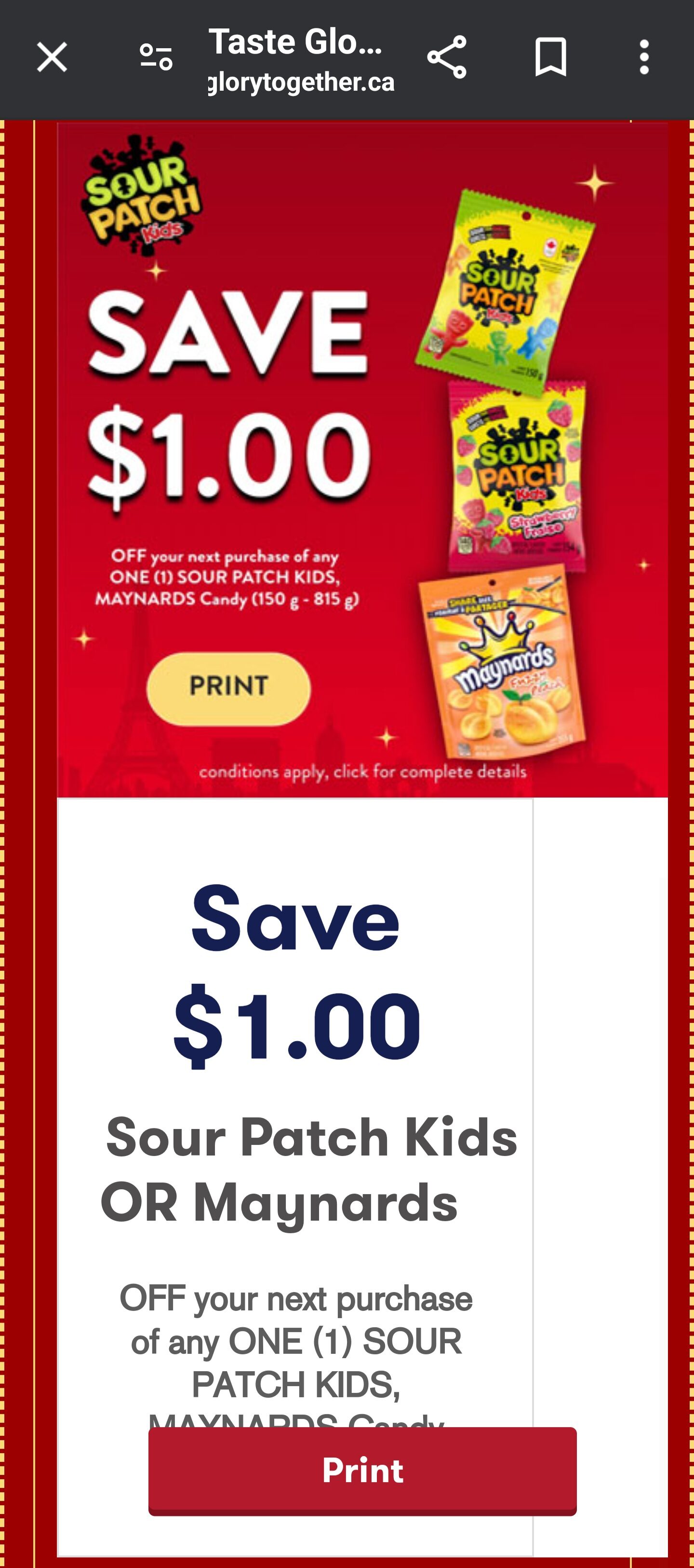 [Loblaws / Shoppers Drug Mart/ RCSS/ No frills/ etc] Sweet treats ...