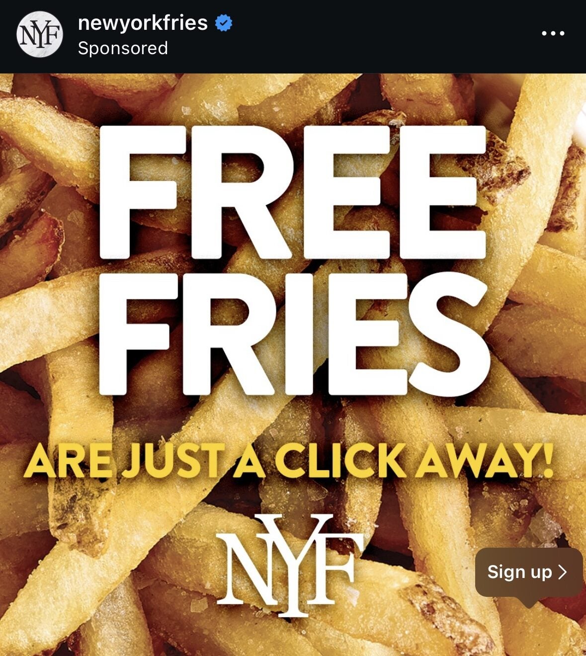 New York Fries] FREE Snack Fries on National French Fry Day - July 12! -  RedFlagDeals.com Forums