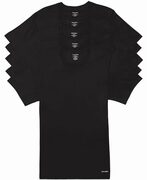 Calvin Klein Men's Cotton Crew Neck T-Shirts, Black (5 Pack) | S-XXL @ $29.44 F/S (after automatic discount in cart)