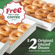 BOGO $2 dozen National Coffee Day Sunday September 29 2024