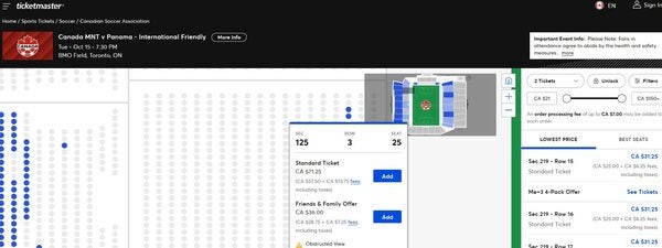 svt bmo ticketmaster