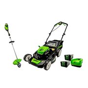 Greenworks PRO 80V 21-Inch Push Mower +16-Inch String Trimmer, (2) 2.0 AH Batteries and Charger @ $512.99 (+ more deals)