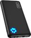 INIU Power Bank, USB C in&Out Slimmest 10000mAh Portable Charger, Triple 3A High-Speed Charge External Battery Pack, Fla