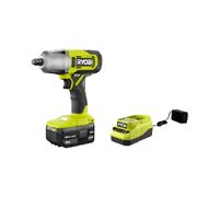 RYOBI 18V ONE+ Cordless 1/2-inch Impact Wrench Kit with 4.0 Ah Battery and Charger @ $118