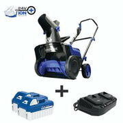 Snow Joe 15-Inch 48-Volt iON+ Cordless Snow Blower Kit W/ 2 x 4.0-Ah Batteries and Charger $198 (reg. $348)