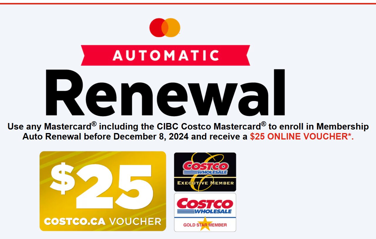 [Costco] enroll in Membership Auto Renewal before December 8, 2024 ...
