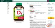 Jamieson Vitamin D3 1,000 IU, 240 Count (buy 5 + S&S) $4.04 a bottle