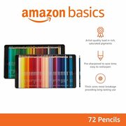 AmazonBasics Colored Pencils - 72-Count Set - $23.51 (25% off)