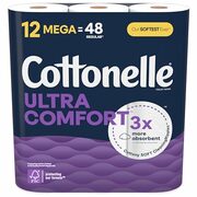 Cottonelle Ultra Comfort TP 12 Mega Rolls (12=48) $9.99