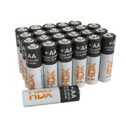 HDX AA or AAA Alkaline Battery (24-Pack) $4.88 IN STORE ONLY!