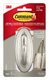 Command Traditional Decorative Hook, Large, Brushed Nickel - $2.60