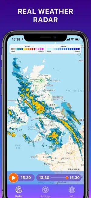 [Apple] (iOS, iPadOS) Rain Radar (weather app, was CA$17.99) - Free ...
