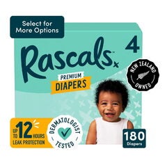 Rascals diapers $28 for jumbo box (17% off then 20% off with S&S)