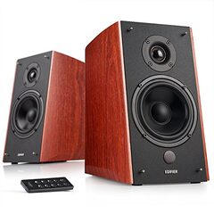 Edifier R2000DB Active Bluetooth Bookshelf Speakers in Cherry - $349.99