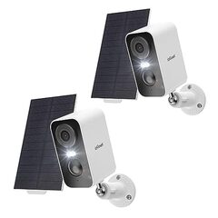 Solar Security Cameras Wireless Outdoor Motion Detection/2-Way Talk/Alexa/Color Night Vision (2 Pack) 34%off to $79.19