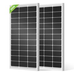 2 Pack 100W Solar Panels (EcoFlow/Jackery/Bluetti Compatible) - $169.39