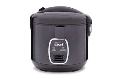 MASTER Chef One-Touch Non-Stick Rice Cooker & Steamer, Black, 20 Cups $29.99
