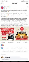 Toronto - June 16..BOGO Swiss Chalet @ 722 Pape Ave. Takeout and pickup only