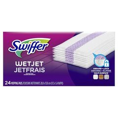 Swiffer WetJet Spray Mop Multi-Surface Floor Cleaner Pad Refill, 24 count $9.97