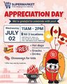 [Vancouver & Richmond BC] Appreciation Day (July 2nd, 11am-2pm): FREE hot dogs, snacks & beverages (while supplies last)