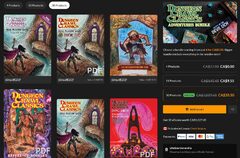 Dungeon Crawl Classics Bundle items: 4 for $0 (RRP $37) | 11 for $9.55 (RRP $145.45) | 30 for $20.50 (RRP $1,027.45)