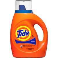 Tide Liquid, Pods Laundry Detergent or Downy Fabric Softener or Scent Boosters or Bounce Dryer Sheets