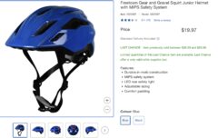 Freetown Junior Helmet with MIPS and Light - $19.97
