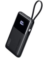 INIU Slimmest 45W 10000mAh Power Bank with Build in USB C Cable $21.99