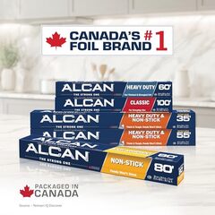 ALCAN Aluminum Foil Non-Stick Baking, 12 Inches x 80 Feet 2pk $14.98 (Save 40%)