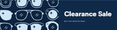 Clearance sales - 60% off - all locations [in Loblaws etc.] closing or rebranding as Specsavers