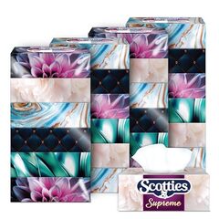 Scotties Supreme 3 Ply Soft & Strong Facial Tissue, 24 Boxes, 81 sheets per box $19.72