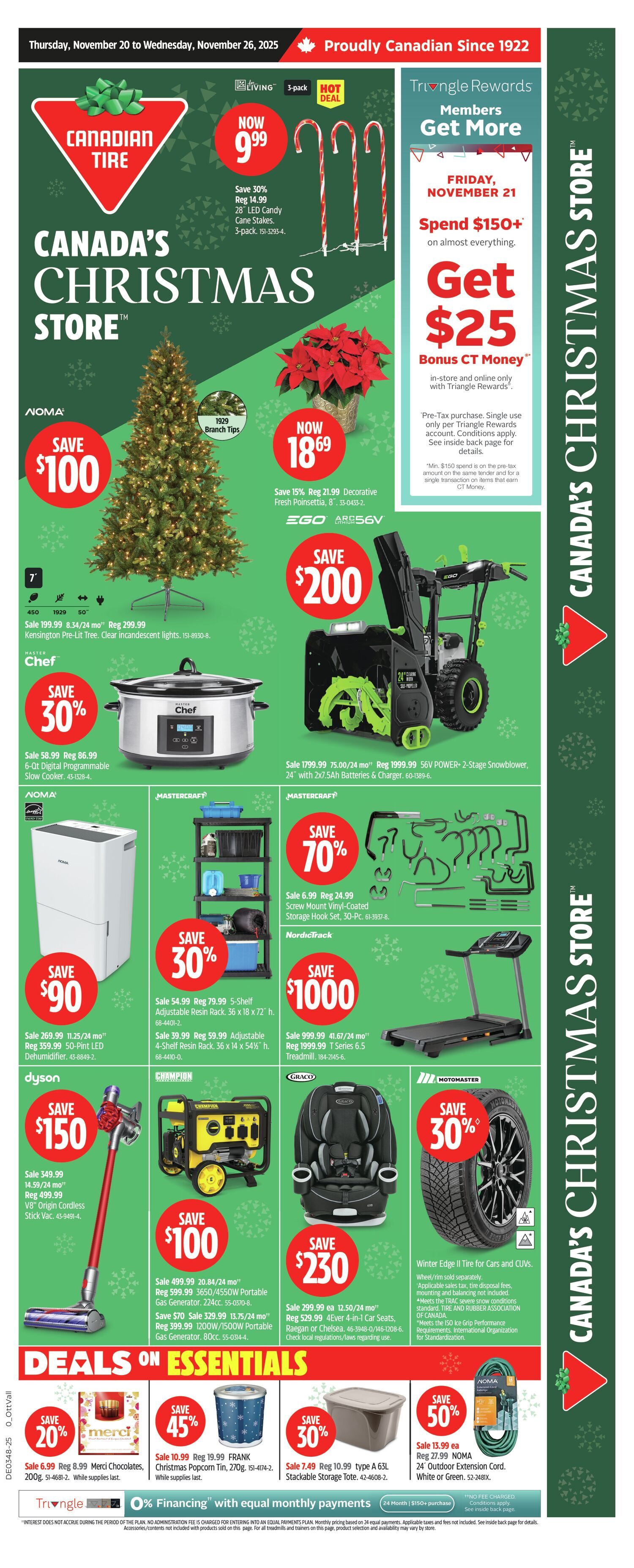 Canadian Tire Weekly Flyer - Weekly Deals - Canada's Christmas