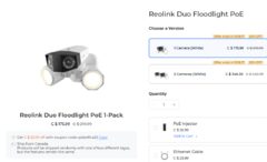 Reolink Duo Floodlight POE - $154