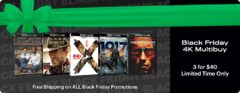 4K UHD Blu-ray 3 For $40 + free shipping.