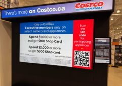 Costco.ca Executive Membership Appliance Promotion