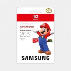 256 GB Samsung microSD Express card for Switch 2 and other devices - $34.99