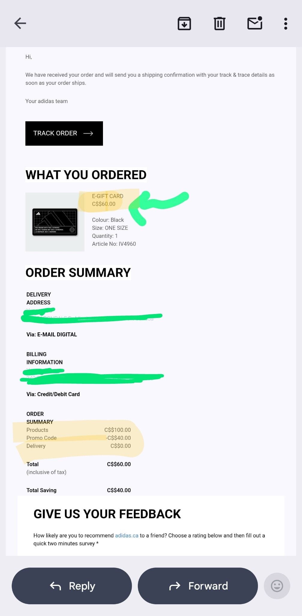 [adidas] Adidas E-GIFT CARD 40% off Using CYBER Code+12% Rakuten - Page ...