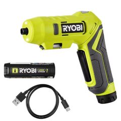 RYOBI USB Lithium Screwdriver Kit with 2.0 Ah USB Lithium Battery $34.98