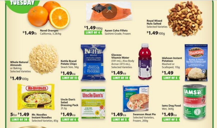 [Save On Foods] $1.49 Day on Tuesday, October 20 - Page 3 ...