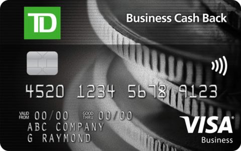 TD Business Cash Back Visa* Card