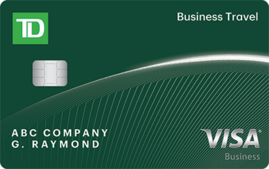 TD Business Travel Visa* Card