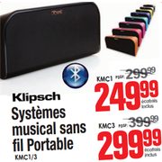 Klipsch KMC1 Bluetooth Speaker - $249.99